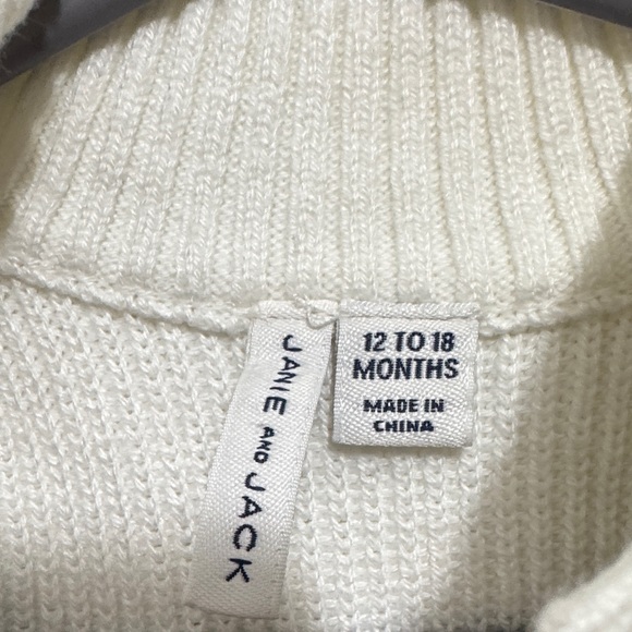 Janie and Jack Gray and White Striped Footie - Picture 4 of 15